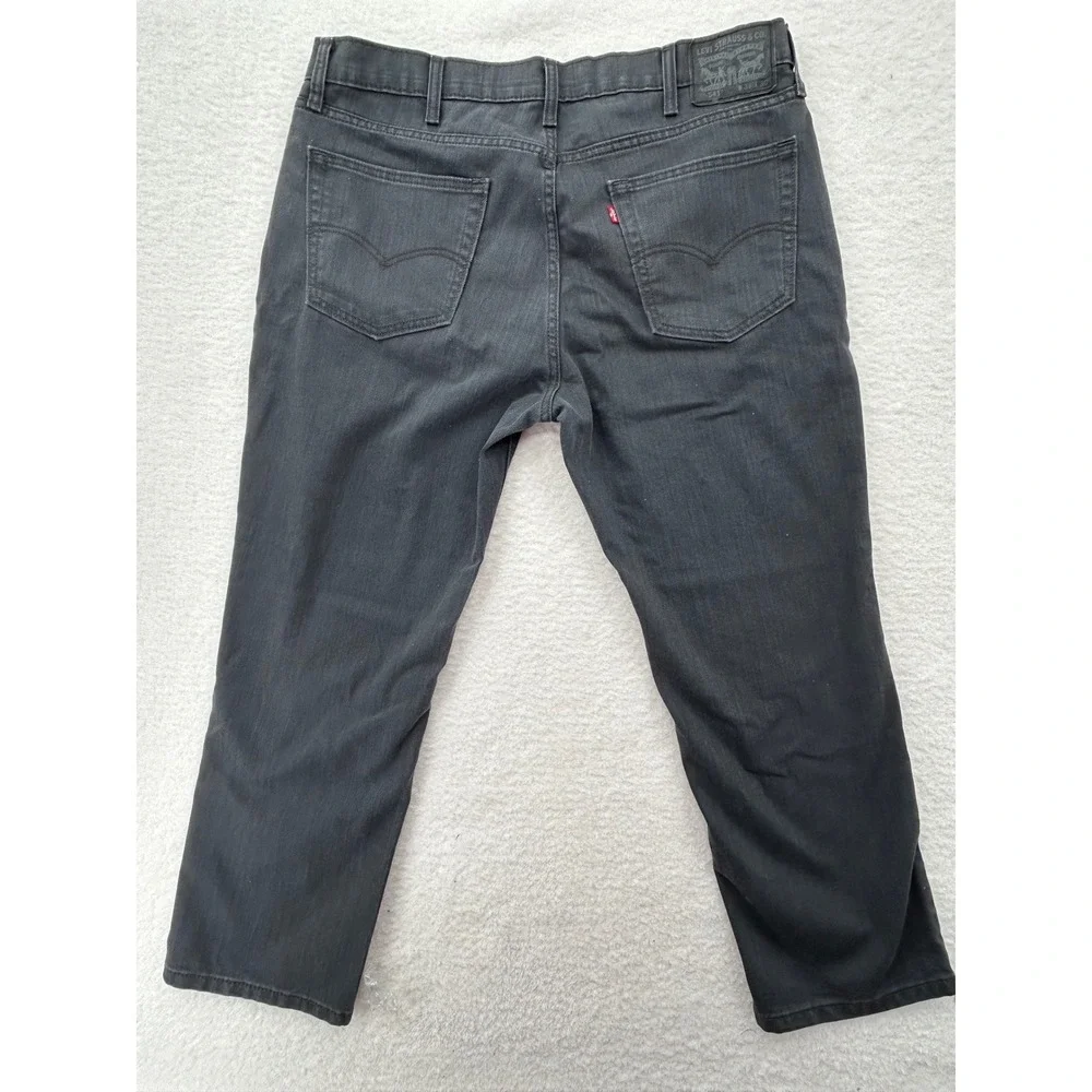 Levis 541 Athletic Taper Jeans Mens 38x30 Charcoal Grey Denim. Everyday Rugged